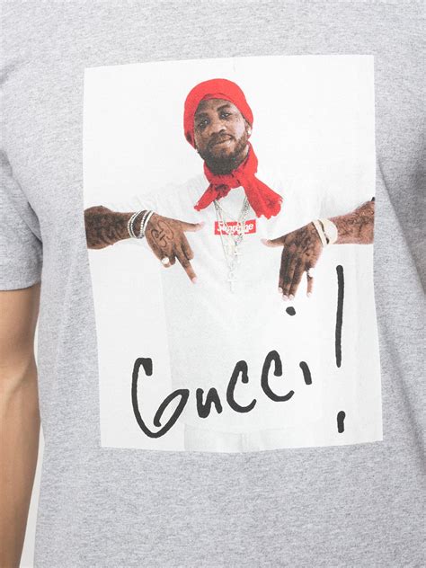 supreme gucci shirt|supreme gucci mane tee black.